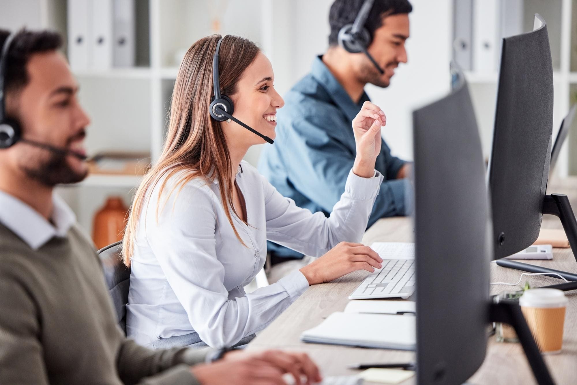 Contact centre, delivery driver and retail associate training